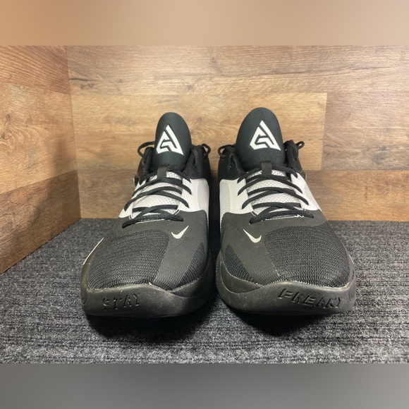 Nike Zoom Freak 4 TB Mens 14 Black White DO9679-002 Athletic Basketball Shoes - Picture 4 of 15